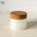 Jars For Creams And Lotions hot Jar with Bamboo Water Transfer Printing Lid Factory